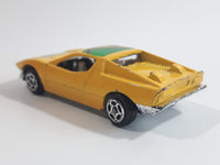 Summer Marz Karz No. 8805 Ferrari Testarossa '2001' Yellow Die Cast Toy Exotic Race Car Vehicle