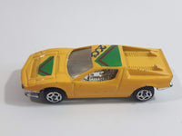 Summer Marz Karz No. 8805 Ferrari Testarossa '2001' Yellow Die Cast Toy Exotic Race Car Vehicle