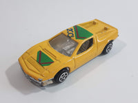 Summer Marz Karz No. 8805 Ferrari Testarossa '2001' Yellow Die Cast Toy Exotic Race Car Vehicle