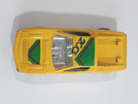 Summer Marz Karz No. 8805 Ferrari Testarossa '2001' Yellow Die Cast Toy Exotic Race Car Vehicle