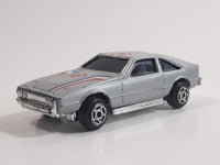 Vintage 1983 Summer Marz Karz S8563F Toyota Celica Supra #10 Grey Silver Die Cast Toy Car Vehicle