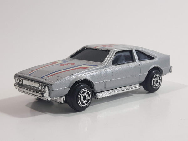 Vintage 1983 Summer Marz Karz S8563F Toyota Celica Supra #10 Grey Silver Die Cast Toy Car Vehicle