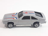 Vintage 1983 Summer Marz Karz S8563F Toyota Celica Supra #10 Grey Silver Die Cast Toy Car Vehicle