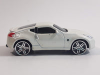 Rare Maisto Nissan Fairlady 370Z Pearl White Die Cast Toy Car Vehicle