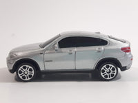 Maisto BMW X6 Silver Grey Die Cast Toy Car Vehicle