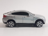 Maisto BMW X6 Silver Grey Die Cast Toy Car Vehicle