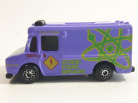 Maisto Search Truck Atomic Power Services Purple Die Cast Toy Car Vehicle