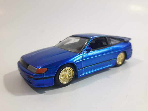 Jada Initial D No. 90035 Nissan Sil-Eighty Blue Die Cast Toy Car Vehicle