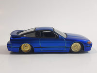 Jada Initial D No. 90035 Nissan Sil-Eighty Blue Die Cast Toy Car Vehicle