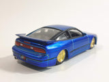 Jada Initial D No. 90035 Nissan Sil-Eighty Blue Die Cast Toy Car Vehicle