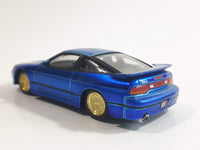 Jada Initial D No. 90035 Nissan Sil-Eighty Blue Die Cast Toy Car Vehicle