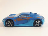 Toys R Us Fast Lane SS-006 Blue Die Cast Toy Car Vehicle