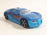 Toys R Us Fast Lane SS-006 Blue Die Cast Toy Car Vehicle