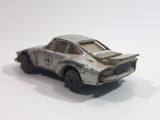 Vintage Zee Toys Dyna Wheels D55 Porsche 935 Turbo #4 Silver Grey Die Cast Toy Car Vehicle