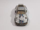 Vintage Zee Toys Dyna Wheels D55 Porsche 935 Turbo #4 Silver Grey Die Cast Toy Car Vehicle