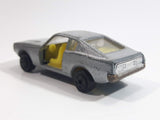 Vintage Zylmex P330 Toyota Celica Silver Grey Die Cast Toy Car Vehicle with Opening Doors