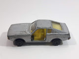 Vintage Zylmex P330 Toyota Celica Silver Grey Die Cast Toy Car Vehicle with Opening Doors