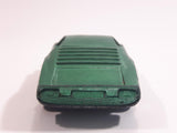Vintage PlayArt Lamborghini Miura Teal Green Die Cast Toy Car Vehicle