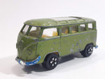 Very Rare HTF Vintage PlayArt Volkswagen VW Station Wagon Van Bus Green Die Cast Toy Car Vehicle