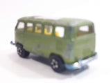 Very Rare HTF Vintage PlayArt Volkswagen VW Station Wagon Van Bus Green Die Cast Toy Car Vehicle