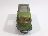 Very Rare HTF Vintage PlayArt Volkswagen VW Station Wagon Van Bus Green Die Cast Toy Car Vehicle