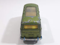 Very Rare HTF Vintage PlayArt Volkswagen VW Station Wagon Van Bus Green Die Cast Toy Car Vehicle