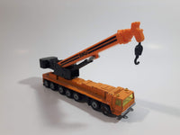 Siku 1623 1830 7-Axle Mega Lift Crane Yellow Orange Die Cast Toy Car Construction Building Equipment Vehicle