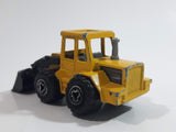 Vintage Majorette Tracto Bull Dozer Front End Loader No. 211 & 263 Yellow Black 1/87 Scale Die Cast Toy Construction Equipment Vehicle