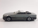 Majorette Novacar No. 105 Mercedes-Benz 500SL Convertible Silver Grey Plastic Die Cast Toy Car Vehicle