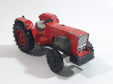 Vintage Majorette Farm Tractor Red 1/36 Scale Die Cast Toy Car Farming Machinery  Vehicle