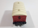 Vintage Majorette Train Passenger Car Red 1/87 Scale Die Cast Toy Car Vehicle