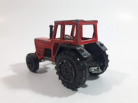 Majorette Tracteur Tractor No. 208 Red and Black Die Cast Toy Farm Machinery Vehicle