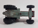 Majorette Tracteur Tractor No. 208 Red and Black Die Cast Toy Farm Machinery Vehicle