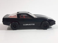 Rare Majorette Novacar No. 103 Chevrolet Corvette Black Die Cast Plastic Body Toy Race Car Vehicle