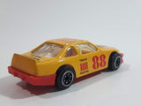 Unknown Brand Bill Petty #88 Stock Car Team Racing Yellow Die Cast Toy Race Car Vehicle