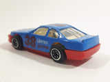 Unknown Brand Eddie Ellis #38 Stock Car United Racing Beach Club Blue Die Cast Toy Race Car Vehicle