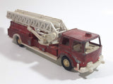 Vintage 1970 TootsieToys Fire Truck Red Die Cast Toy Car Vehicle