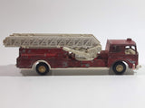 Vintage 1970 TootsieToys Fire Truck Red Die Cast Toy Car Vehicle