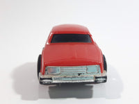 Vintage Nomura Turbo Red Plastic Friction Toy Car Vehicle with Spinning Rear Fan