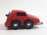 Vintage Nomura Turbo Red Plastic Friction Toy Car Vehicle with Spinning Rear Fan