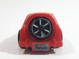 Vintage Nomura Turbo Red Plastic Friction Toy Car Vehicle with Spinning Rear Fan