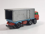 Vintage Tomica No. 79091 Fuso Truck Series 1/127 Scale Orange and Grey Die Cast Toy Cart Vehicle