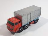 Vintage Tomica No. 79091 Fuso Truck Series 1/127 Scale Orange and Grey Die Cast Toy Cart Vehicle