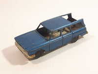 Vintage Husky Studebaker Wagonaire Blue Die Cast Toy Car Vehicle Made in Gt. Britain