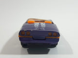 1997 Matchbox 1987 Corvette Convertible Metalflake Purple Die Cast Toy Car Vehicle