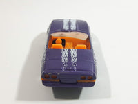 1997 Matchbox 1987 Corvette Convertible Metalflake Purple Die Cast Toy Car Vehicle