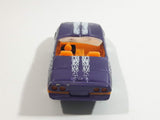 1997 Matchbox 1987 Corvette Convertible Metalflake Purple Die Cast Toy Car Vehicle