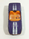 1997 Matchbox 1987 Corvette Convertible Metalflake Purple Die Cast Toy Car Vehicle