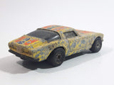 1985 Matchbox Super GT BR 1/2 Iso Grifo Cream Yellow Die Cast Toy Car Vehicle