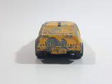 1985 Matchbox Super GT BR 7/8 Siva Spyder Mustard Yellow Die Cast Toy Car Vehicle